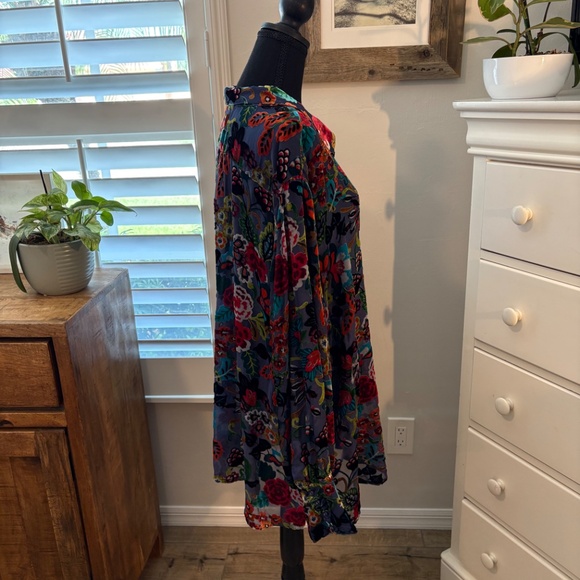 Johnny Was MINTO BURNOUT YRENE BLOUSE 3X - Picture 2 of 10